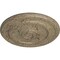 Ekena Millwork Kepler Traditional Medallion (For Canopies up to 5 1/4"), 23 5/8"OD x 1 3/4"P, Gobi Desert Crackle CM24KPGDC - alternate 4